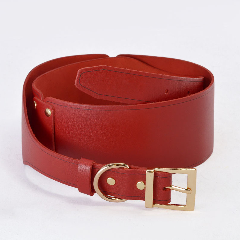 Ремень Красный 85см 3418-2S