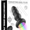 Светящаяся анальная пробка с возвратно-поступательной функцией SW3024