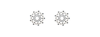 Наклейки на Грудь Burlesque Rowland White 3639-01lola