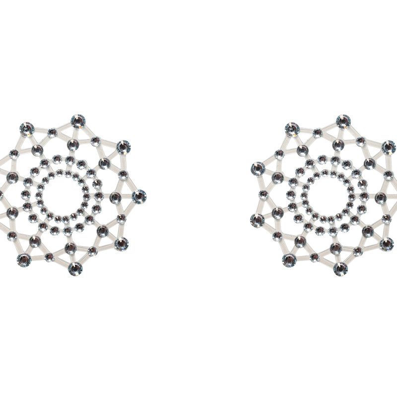 Наклейки на Грудь Burlesque Rowland White 3639-01lola