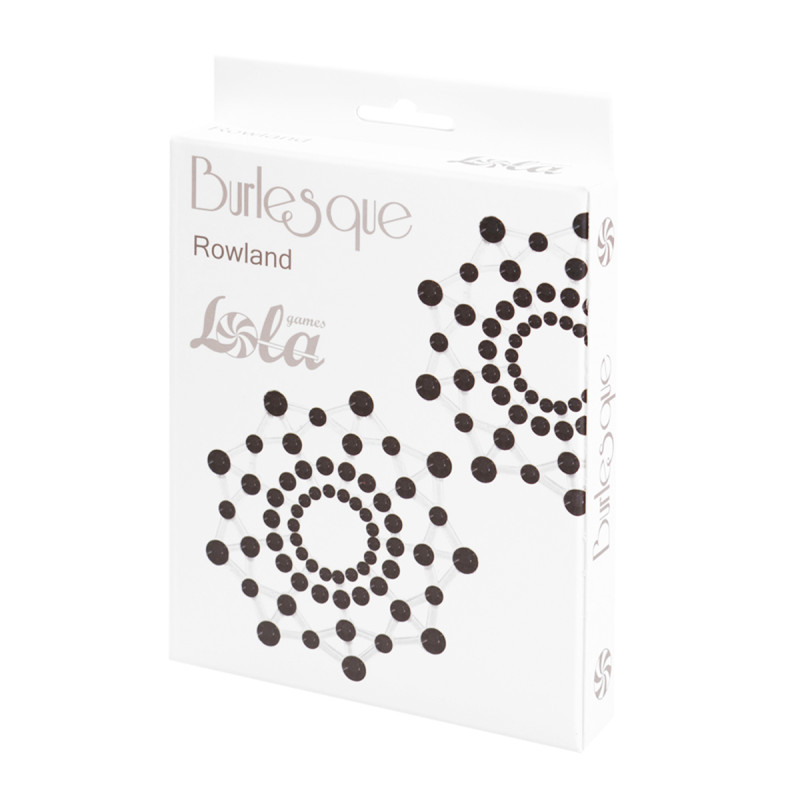 Наклейки на Грудь Burlesque Rowland Black 3639-02lola