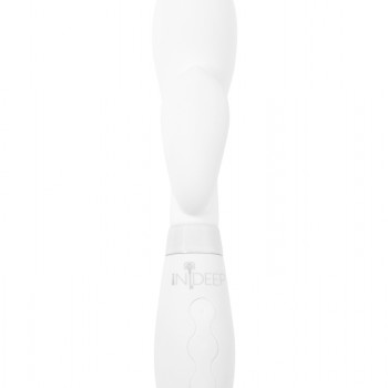 Перезаряжаемый вибратор Indeep PRO Juna White 7706-01indeep