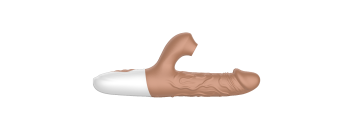 Вибратор-кролик с функцией поступательных движений SW1040