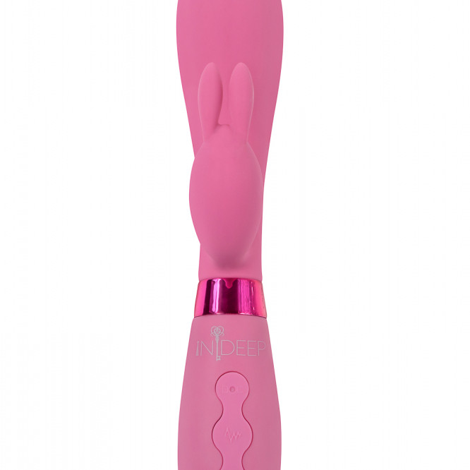 Перезаряжаемый вибратор Indeep PRO Theona Magenta 7707-03indeep