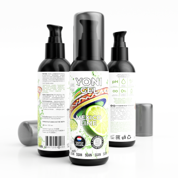 Лубрикант SGAN YONI GEL со вкусом Мексиканского Лайма для орального секса 100 мл 9699sg