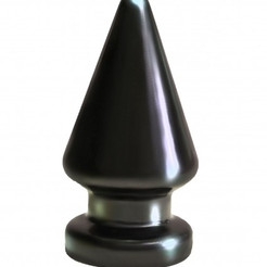 Анальная пробка MAGNUM 2 Large black 420200ru