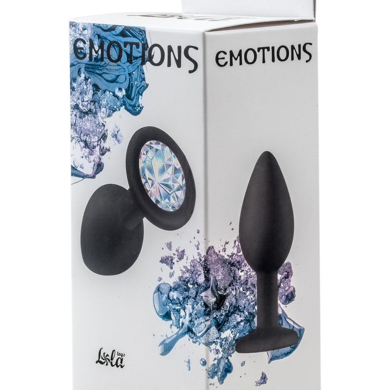 Анальная пробка Emotions Cutie Small Black moonstone crystal 4011-08Lola