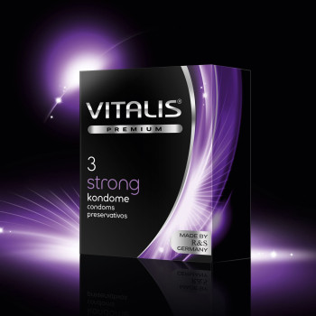 Презервативы VITALIS premium №3 Strong 40117VP