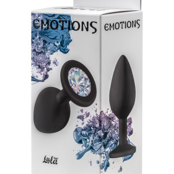 Анальная пробка Emotions Cutie Medium Black moonstone crystal 4012-08Lola