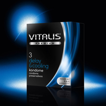 Презервативы VITALIS premium №3 delay& cooling 40126VP