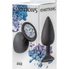 Анальная пробка Emotions Cutie Large Black moonstone crystal 4013-08Lola