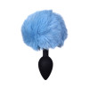 Анальная Пробка с Хвостом Emotions Fluffy Blue 4017-03lola
