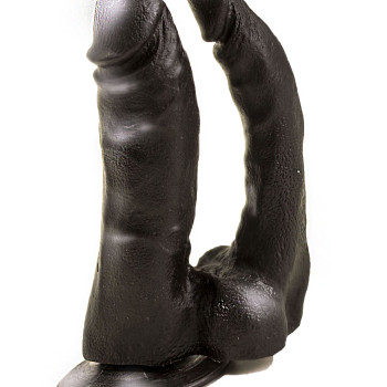 Фаллоимитатор на присоске черный 401900ru