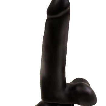 Фаллоимитатор на присоске черный 402000ru