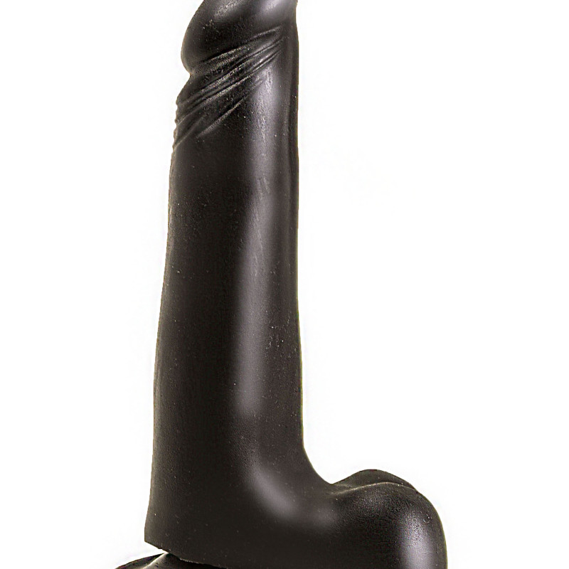 Фаллоимитатор на присоске черный 405000ru