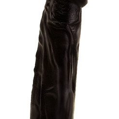 Фаллоимитатор на присоске черный 407400ru