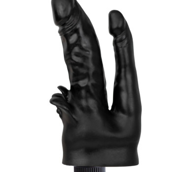 Вибратор реалистик черный  Биоклон 414900ru