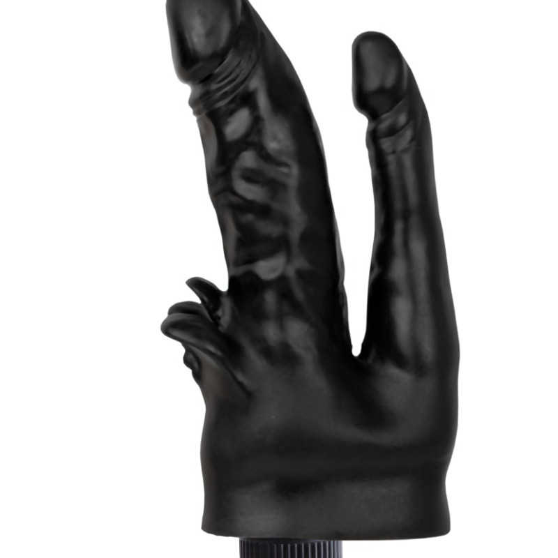 Вибратор реалистик черный  Биоклон 414900ru