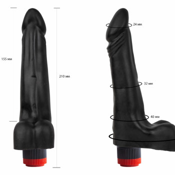 Вибромассажер черный  415000ru