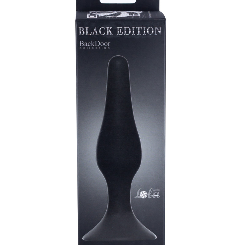 Анальная пробка Slim Anal Plug XL Black 4204-01Lola