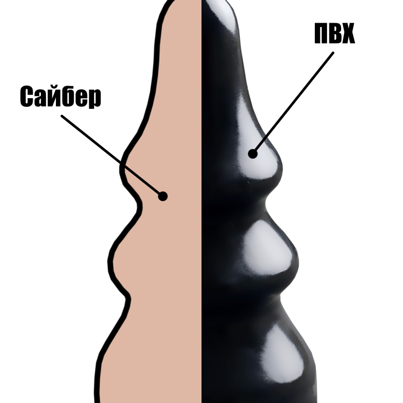 Анальный плаг MAGNUM1  black 421900ru