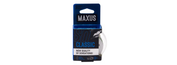 Презервативы классические MAXUS Classic №3 п/к 6020mx