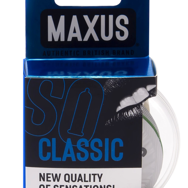 Презервативы классические MAXUS Classic №3 п/к 6020mx