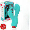 Перезаряжаемый вибратор-кролик с режимом постукивания D-242094