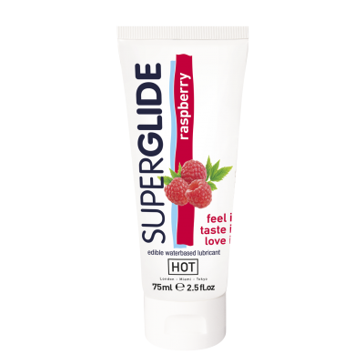 Смазка съедобная на водной основе Superglide со вкусом малины 75мл 44118-07