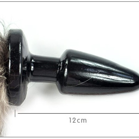 Анальная пробка с хвостом 