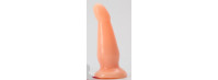 Анальная пробка телесная изогнутая 11,5 см 47012-2-MM