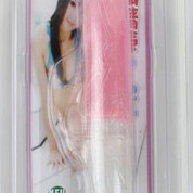 Мини вибростимулятор с усиком розовый  47013-MM