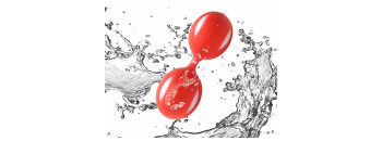 Вагинальные шарики красно-белые 47070-MM