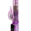 Виброкомпьютер сиреневый с подвижной головкой в пупырышках 47104-1MM