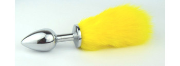 Пробка металлическая с лимонным хвостиком размер S 47154-MM