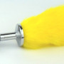 Пробка металлическая с лимонным хвостиком размер S 47154-MM