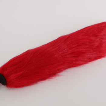 Пробка силиконовая с хвостом Красная лиса 47161-MM