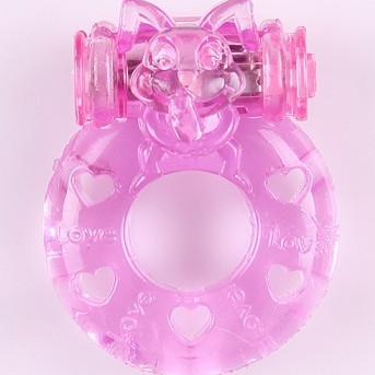 Виброкольцо Задорный кролик 47204-MM