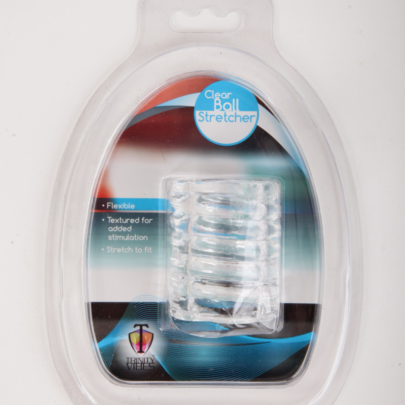 Прозрачная насадка для мошонки 47215-MM