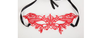 Маска изящная красная 47302-1-MM