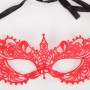 Маска карнавальная Венеция красная 47324-1MM