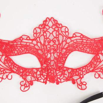 Маска страсти красная 47305-1-MM