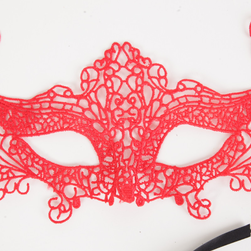 Маска страсти красная 47305-1-MM