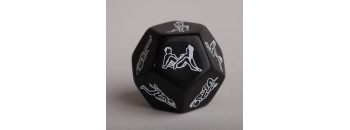 Игровые кости камасутра черные 47400-MM