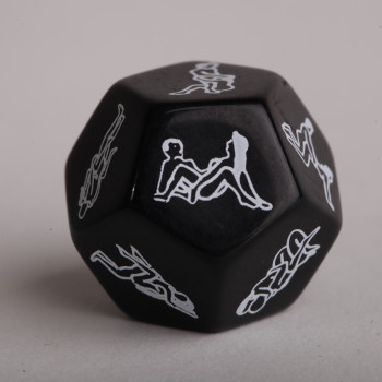 Игровые кости камасутра черные 47400-MM