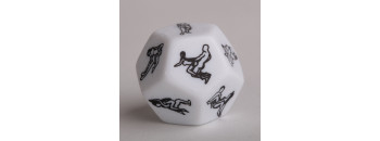 Игровые кости камасутра белые 47401-MM