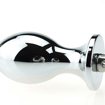 Пробка металл серебро с кольцом 7х2,6см 47421-MM