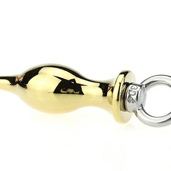 Пробка металл под золото с кольцом 8,7х3,5см 47422-1MM