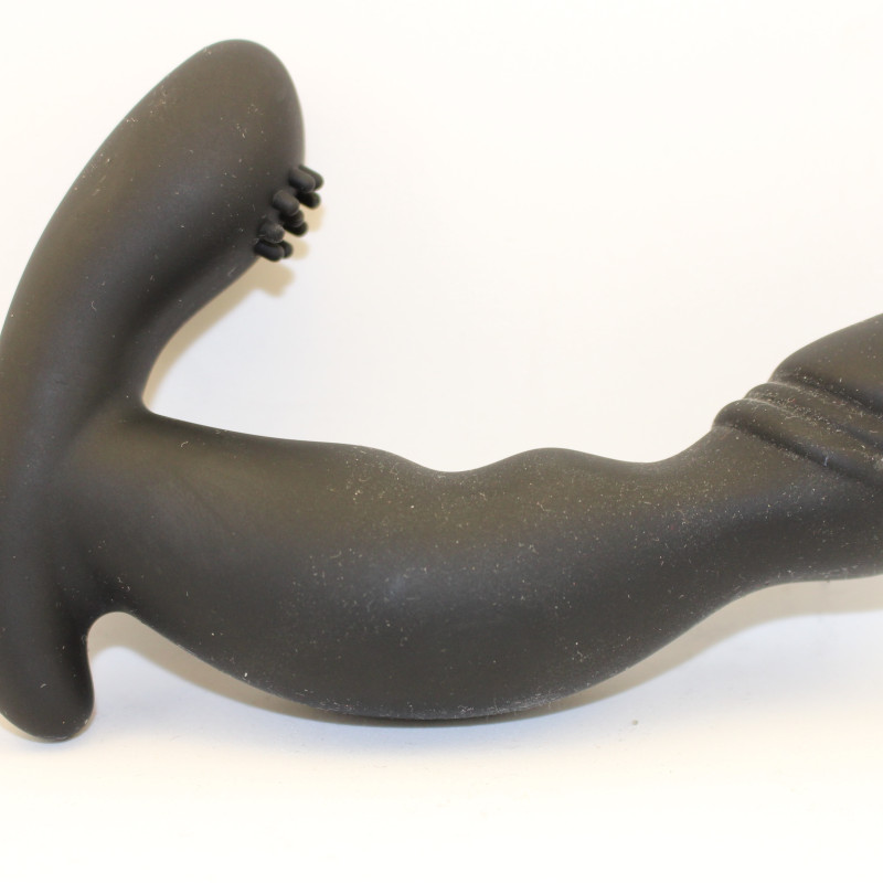 Вибромассажер с двойной стимуляцией черный 47457-MM