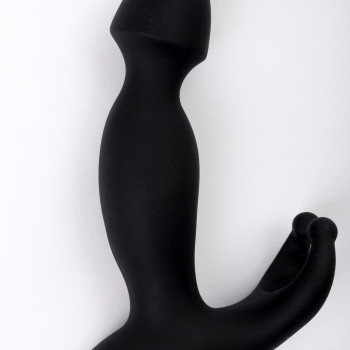 Вибромассажер черный для стимуляции точки G 47458-MM